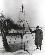 Robert Goddard and his rocket
