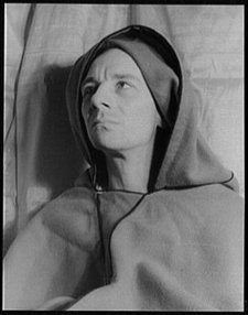 John Gielgud as photographed in 1936 by Carl Van Vechten