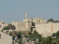 Jerusalem's Old-City walls and 