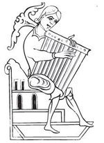 Picture of a Psaltery provided by Classroom Clip Art (http://classroomclipart.com)