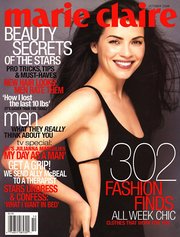 Julianna Margulies Barros on the cover of Marie Claire