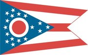 Flag of Ohio. Image provided by Classroom Clip Art (http://classroomclipart.com)