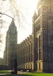 View of the Natural History Museum from the south east