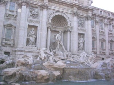 Trevi Fountain: Neptune controls the waters
