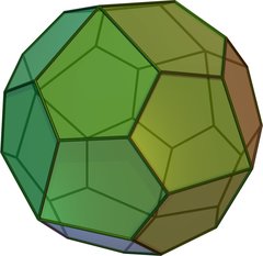 Pentagonal icositetrahedron, clockwise twist