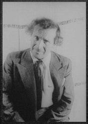Marc Chagall as photographed in 1941 by Carl Van Vechten