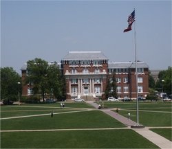 Drill Field on the Mississippi State University campus
