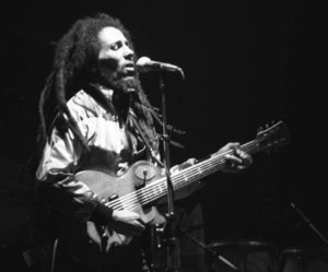 Bob Marley live in concert at the  in ,  on , 