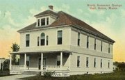 Grange Hall in Maine, circa 1910