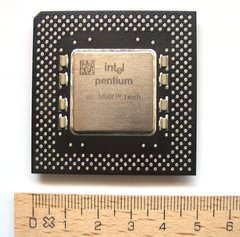 Pentium MMX - top view