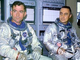 Gemini 3 crew portrait (L-R: Young, Grissom)