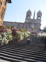 The Spanish Steps in  