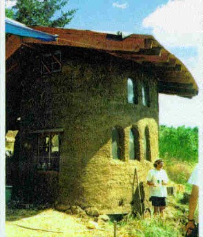 A modern Cob "mud" house