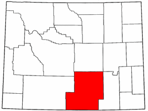 Image:Map of Wyoming highlighting Carbon County.png
