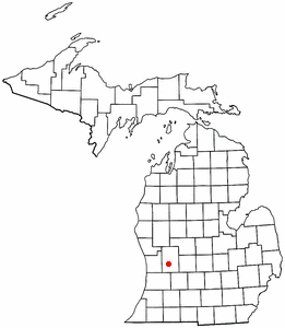 Location of East Grand Rapids, Michigan
