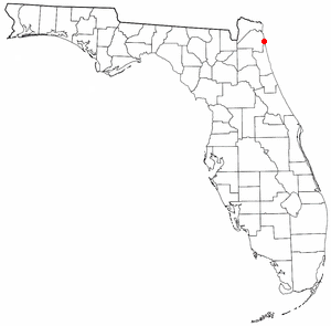 Location of Jacksonville Beach, Florida