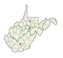 West Virginia congressional districts
