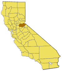 Image:California map showing El Dorado County.png