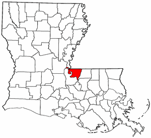Image:Map of Louisiana highlighting West Feliciana Parish.png