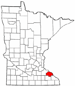 Image:Map of Minnesota highlighting Wabasha County.png