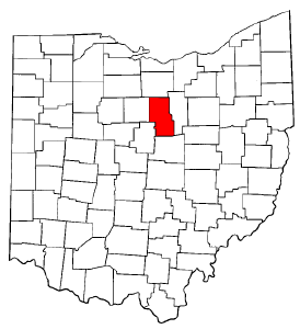 Image:Map of Ohio highlighting Richland County.png