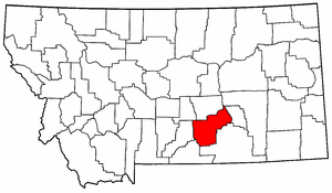 Image:Map of Montana highlighting Yellowstone County.png