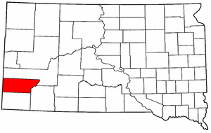 Image:Map of South Dakota highlighting Custer County.png