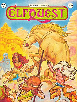 Elfquest #5, 1979.Cover art by Wendy Pini.See image page for copyright details.