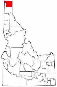 Image:Map of Idaho highlighting Boundary County.png