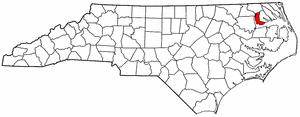 Image:Map of North Carolina highlighting Chowan County.png