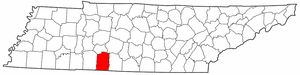 Image:Map of Tennessee highlighting Lawrence County.png