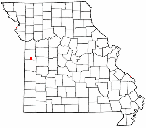 Location of Archie, Missouri