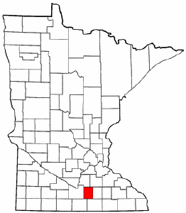 Image:Map of Minnesota highlighting Waseca County.png