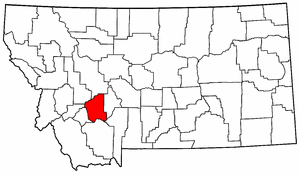 Image:Map of Montana highlighting Jefferson County.png