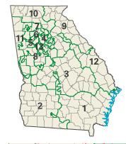 Georgia congressional districts