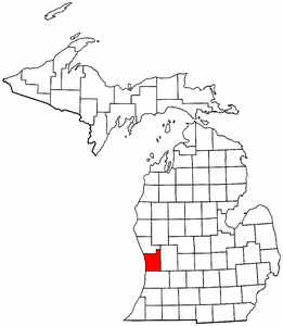 Image:Map of Michigan highlighting Ottawa County.png