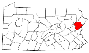Image:Map of Pennsylvania highlighting Monroe County.png