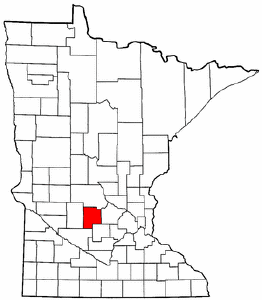 Image:Map of Minnesota highlighting Meeker County.png