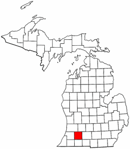 Image:Map of Michigan highlighting Kalamazoo County.png