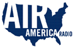 Logo of Air America Radio, a   network and program syndicator with a  point of view.