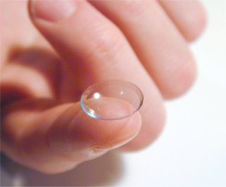 A soft contact lens