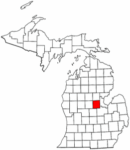 Image:Map of Michigan highlighting Midland County.png