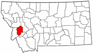 Image:Map of Montana highlighting Granite County.png