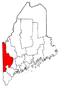 Image:Map of Maine highlighting Oxford County.png