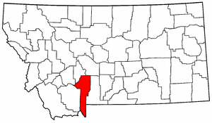 Image:Map of Montana highlighting Gallatin County.png