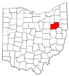 Image:Map of Ohio highlighting Stark County.png