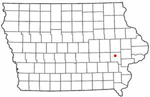 Location of North Liberty, Iowa