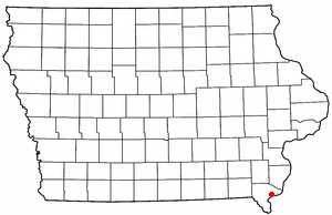 Location of Fort Madison, Iowa