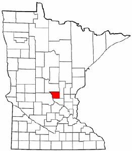Image:Map of Minnesota highlighting Benton County.png