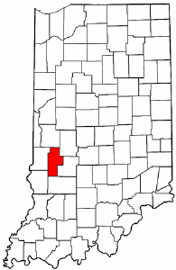 Image:Map of Indiana highlighting Clay County.png